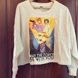 NWT Lightweight Star Wars Sweatshirt